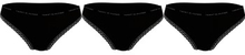 Tommy Hilfiger Trusser 3P Lace Brief Sort Small Dame