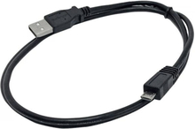 USB-kabel til Micro USB Startech UUSBHAUB1M USB A Micro USB B Sort