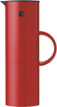 Em77 Termokanne 1 L. Red Home Tableware Jugs & Carafes Thermal Carafes Rød Stelton*Betinget Tilbud