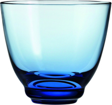 Flow Vannglass 35 Cl Home Tableware Glass Drinking Glass Blå Holmegaard*Betinget Tilbud