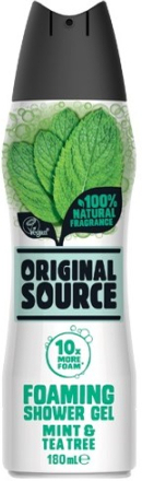 Original Source Mint & Tea Tree Foaming Shower Gel 180 ml