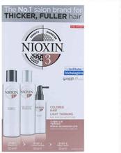 Behandling Wella Nioxin Trial Kit Sistem 3 Farvet hår