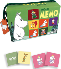 Moomin Memo In A Box With Handel Toys Puzzles And Games Games Card Games Multi/patterned MUMIN