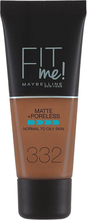 Maybelline Fit Me Matte & Poreless Foundation Golden Caramel 332 - 30 ml