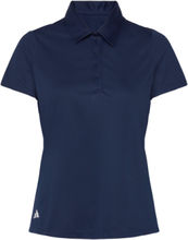W Perf Sld Ss P Sport Women Women Sports Clothes Sports Tops & T-shirts Sport Polos Navy Adidas Golf