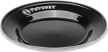 Petromax Petromax Enamel Plates Black 2 Pieces (18 Cm) Black Serveringsutstyr OneSize