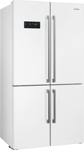 Smeg French Door kjøleskap/fryser 92 cm, hvit