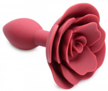 Booty Bloom Silicone Anal Plug With Rose