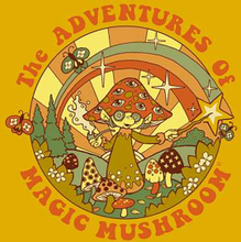Steven Rhodes The Adventures Of Magic Mushroom Hoodie - Mustard - L