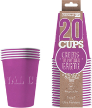 Partycups Papper Lila - 20-pack