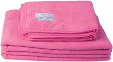 Ideal Dog Håndkle Rosa 2-pakk (40 x 60 cm)