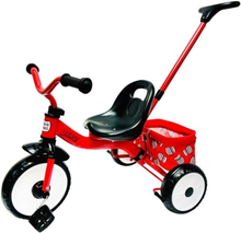 Nordic Hoj Bamse Trehjuling (Röd)