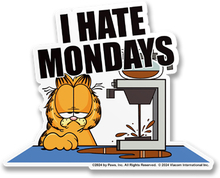 I Hate Mondays Sticker, Accessories