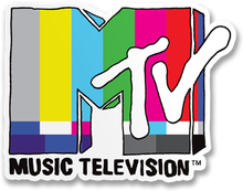 MTV Test Image Logo Sticker, Accessories