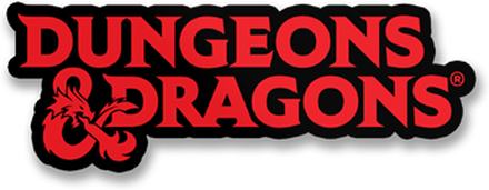 Dungeons & Dragons Logo Sticker, Accessories