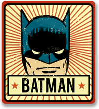Batman Retro Sticker, Accessories