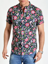 Johan Exotic S/S Pink Flowers (M)