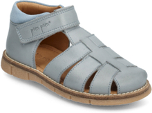Classic™ Velcro Sandal Shoes Summer Shoes Sandals Blue Pom Pom