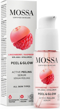 Peel & Glow Active Peeling Serum Serum Ansigtspleje Nude MOSSA
