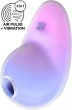 Satisfyer Pixie Dust Clitoral Stimulator Violet Pink Air pressure vibrator
