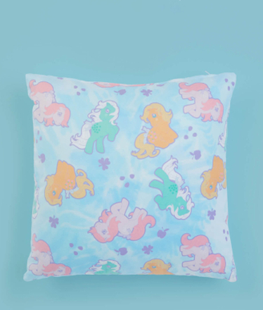 My Little Pony Retro Rainbow Square Cushion - 50x50cm - Soft Touch