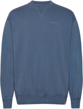 Loose Crewneck Tops Sweatshirts & Hoodies Sweatshirts Blue Revolution