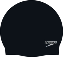 Speedo Speedo Plain Moulded Silicone Cap Black Accessoirer OneSize