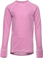 Husky Sweater Baselayer Kids Sport Base Layers Baselayer Tops Pink ISBJÖRN Of Sweden