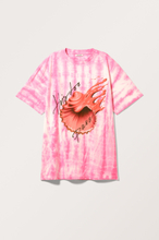 Oversized Throw-on T-shirt - Pink
