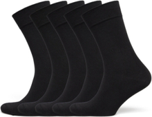 Bamboo Solid Crew Sock Underwear Socks Regular Socks Black Frank Dandy