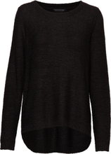 "Onlgeena Xo L/S Pullover Knt Noos Tops Knitwear Jumpers Black ONLY"