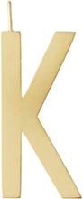 Design Letters Archetype Charm 30 mm Gold A-Z K