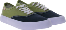 ELEMENT Passiph Y Kinder nachhaltige Canvas-Sneaker für Jungen Halb-Schuhe ELWSP2021 3795 Blau/Grün