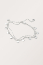 Pendant Ankle Chain - Silver