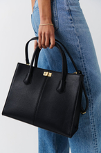 Gina Tricot - Clean large bag - käsilaukut - Black - ONESIZE - Female