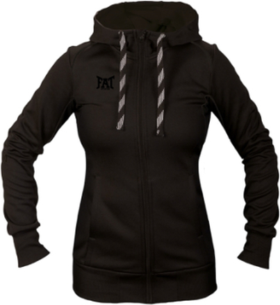 Fat Pipe Layla Ladies Hooded Sweatjacket Black 160 cm