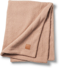 Pearl Velvet Blanket - Pink Bouclé Home Sleep Time Blankets & Quilts Rosa Elodie Details*Betinget Tilbud