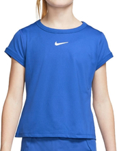 Nike Court Dry Fit Top Girls Blue
