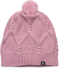 Beanie, Talvinen Sport Headwear Hats Beanie Pink Reima