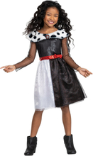 Disney Cruella Barn Maskeraddräkt - X-Small