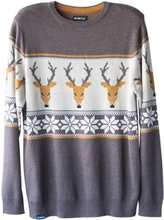 KAVU Highline Sweater Men Oh Deer