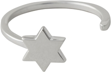 Design Letters Star Ring Silver