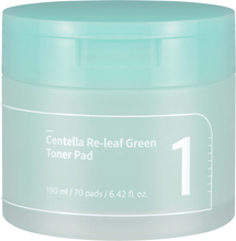 numbuzin No.1 Centella Re-Leaf Green Toner Pad (70ea) 195 ml