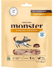 Hundgodis Monster Dog Treats Freeze Dried Chicken 45g