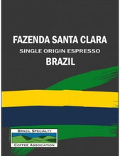 Kawa ziarnista Java006 100% arabika BRAZYLIA FAZENDA SANTA CLARA 250g