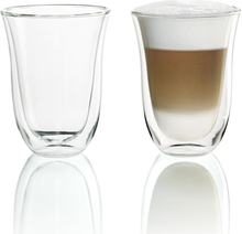 Szklanki termiczne DeLonghi do kawy latte macchito 220 ml - 2szt