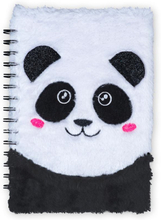 Pamiętnik spiralny Cute Fluffy Panda