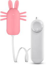 Luxe Bunny Bullet With Silicone Sleeve Klitoris vibraattori