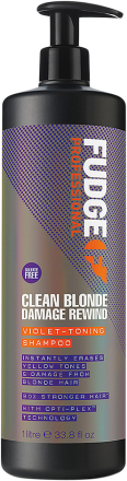 Fudge Clean Blonde Damage Rewind Shampoo - 1000 ml
