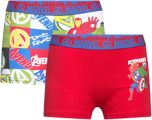 Lot Of 2 Boxers Night & Underwear Underwear Underpants Multi/patterned Marvel